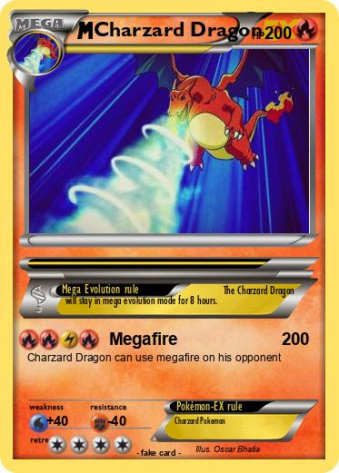 Pokemon Charzard Dragon
