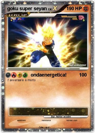 Pokemon goku super seyan
