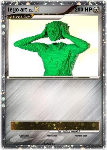Pokemon lego art