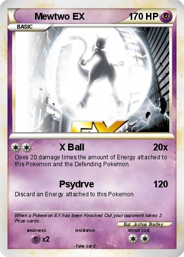 Pokemon Mewtwo EX
