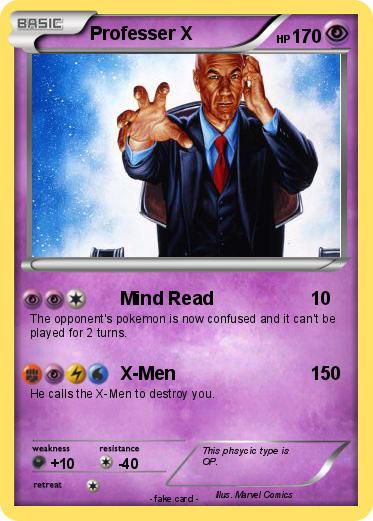 Pokemon Professer X