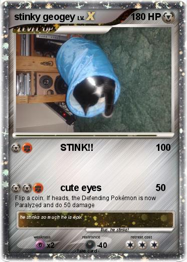 Pokemon stinky geogey