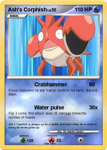 Pokemon Ash's Corphish