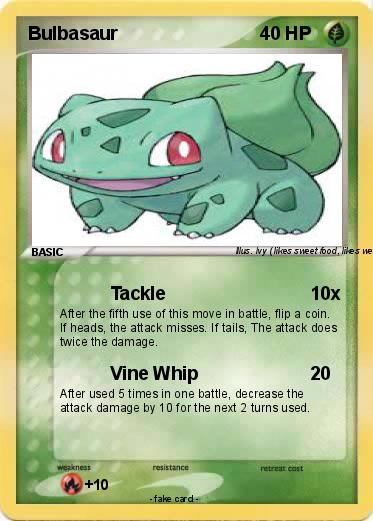 Pokemon Bulbasaur