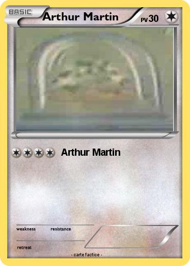 Pokemon Arthur Martin