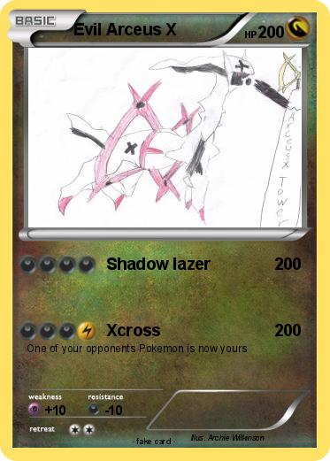 Pokemon Evil Arceus X