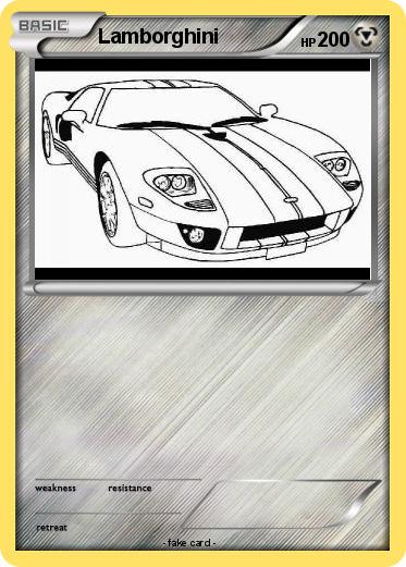 Pokemon Lamborghini