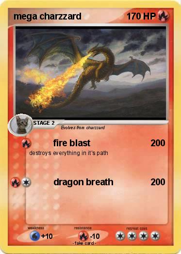 Pokemon mega charzzard