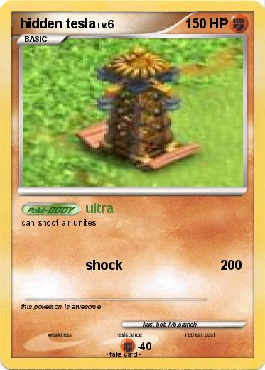 Pokemon hidden tesla