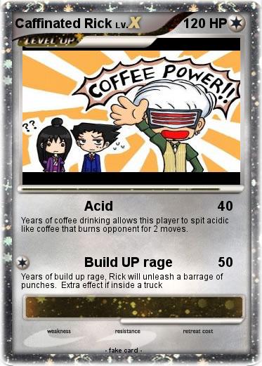 Pokemon Caffinated Rick