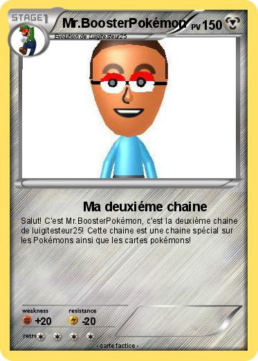 Pokemon Mr.BoosterPokémon