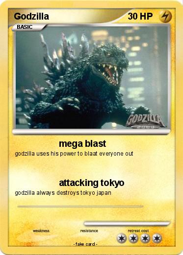 Pokemon Godzilla