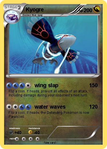 Pokemon Kyogre