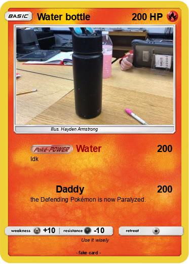 Pokemon Water bottle