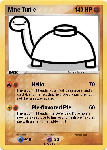 Pokemon Mine Turtle