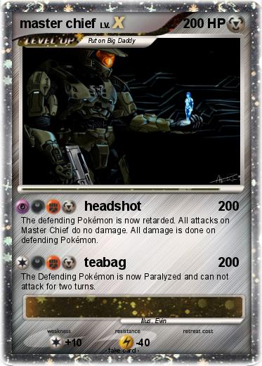 Pokemon master chief