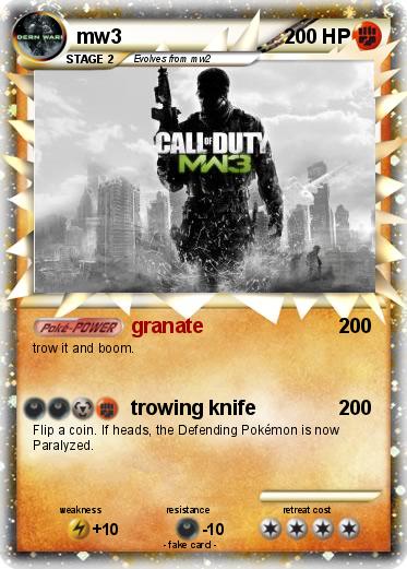 Pokemon mw3