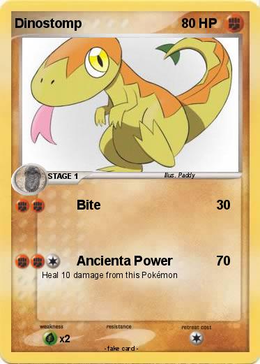 Pokemon Dinostomp