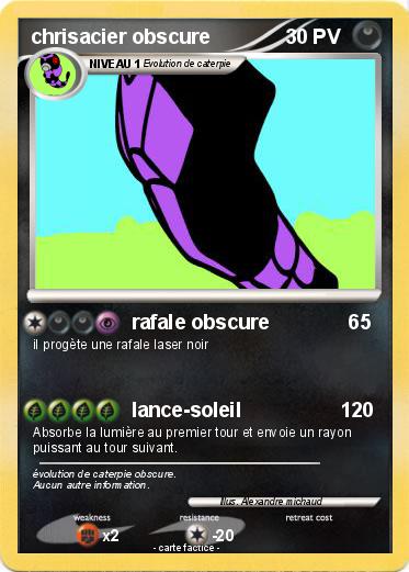 Pokemon chrisacier obscure