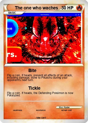 Pokemon The one who waches