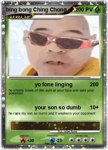 Pokemon bing bong Ching Chong
