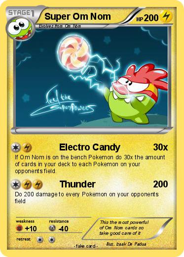Pokemon Super Om Nom