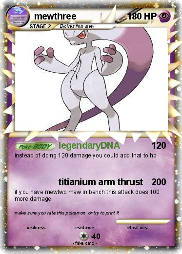 Pokemon mewthree