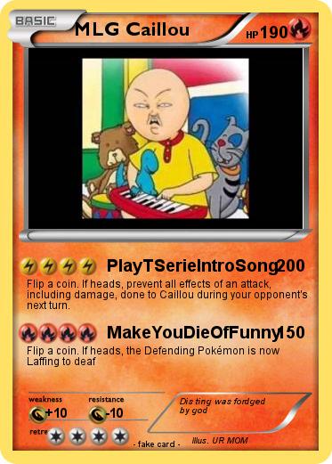 Pokemon MLG Caillou