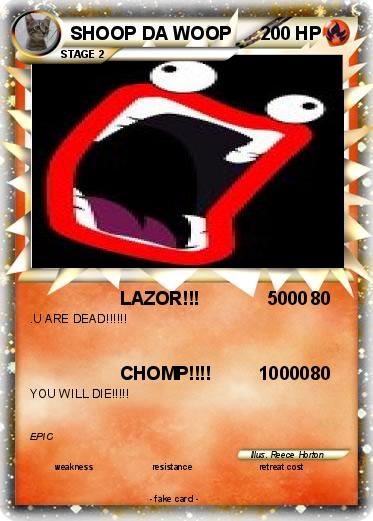 Pokemon SHOOP DA WOOP
