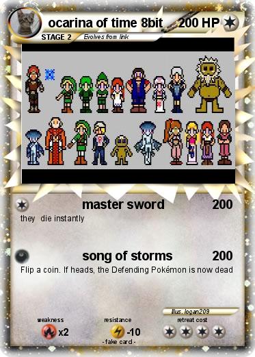 Pokemon ocarina of time 8bit