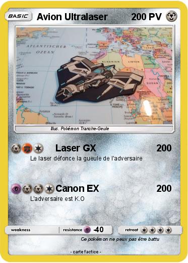 Pokemon Avion Ultralaser