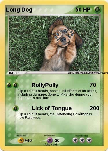 Pokemon Long Dog