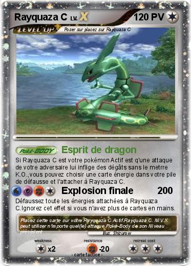 Pokemon Rayquaza C