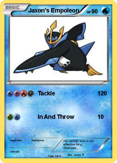 Pokemon Jaxon's Empoleon