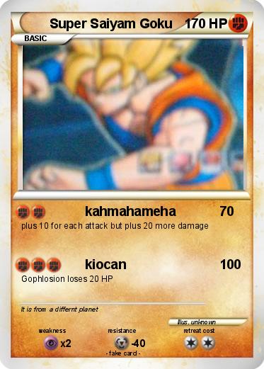 Pokemon Super Saiyam Goku