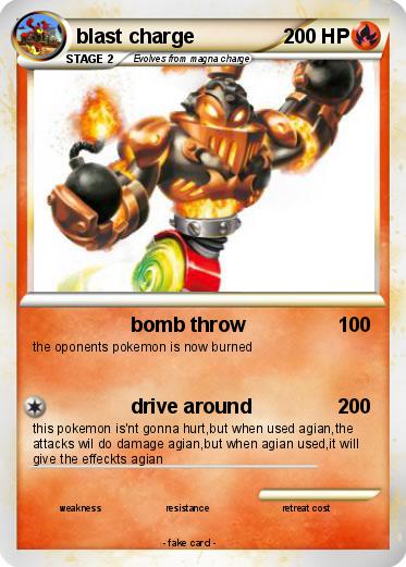 Pokemon blast charge
