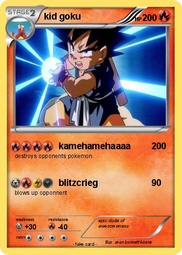 Pokemon kid goku