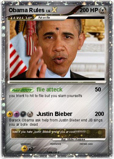 Pokemon Obama Rules