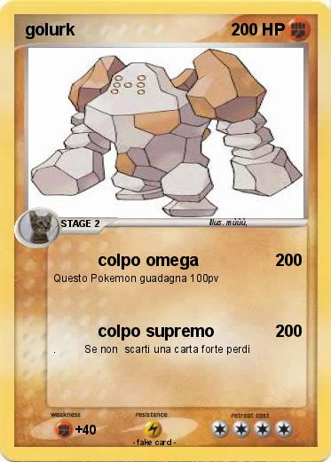 Pokemon golurk