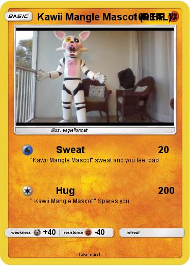 Pokemon Kawii Mangle Mascot (REAL)