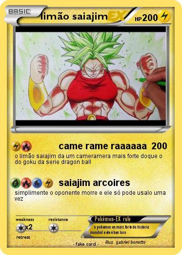 Pokemon limão saiajim