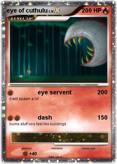 Pokemon eye of cuthulu