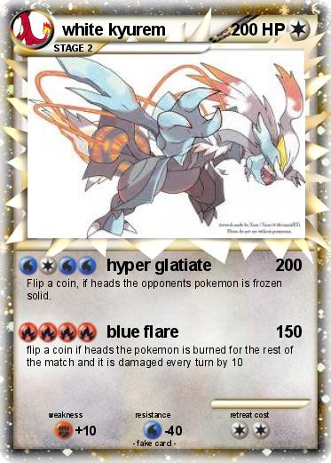 Pokemon white kyurem
