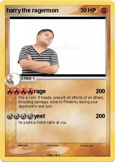 Pokemon harry the ragermon