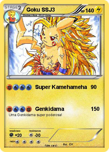 Pokemon Goku SSJ3