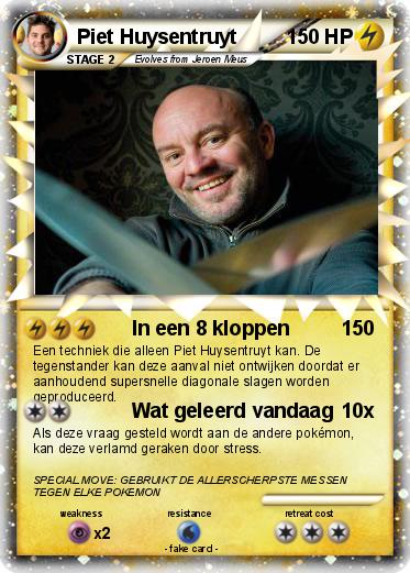 Pokemon Piet Huysentruyt