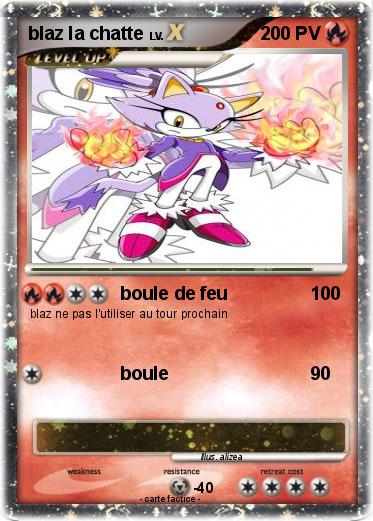 Pokemon blaz la chatte