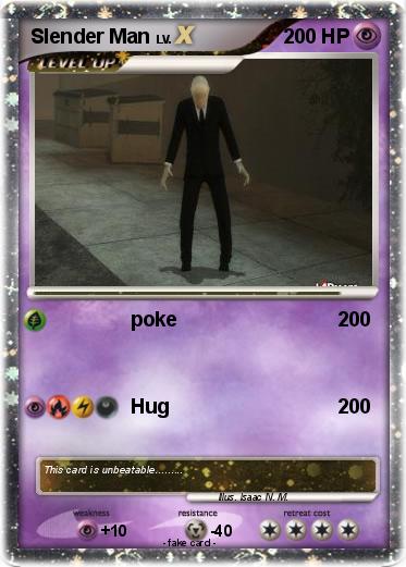 Pokemon Slender Man