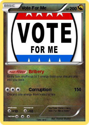 Pokemon Vote For Me