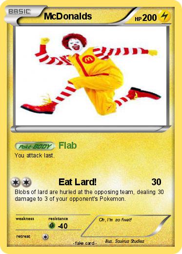 Pokemon McDonalds